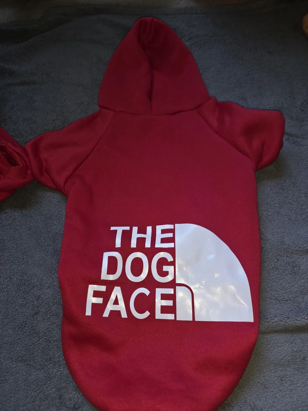 Hooded Dog Sweatshirt- NWOT 'THE DOG FACE'